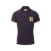 Hagg - Men's Short Sleeve Polo Navy/Yellow | - Ohlala