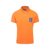 Hagg - Polo korte mouwen heren oranje/ koningsblauw | - Ohlala
