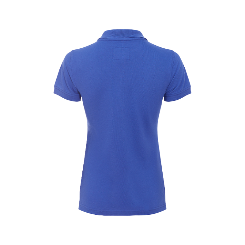 Hagg - Women's short-sleeved polo shirt in royal blue