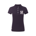 Hagg - Damen-Poloshirt kurzarm marine/grau | - Ohlala