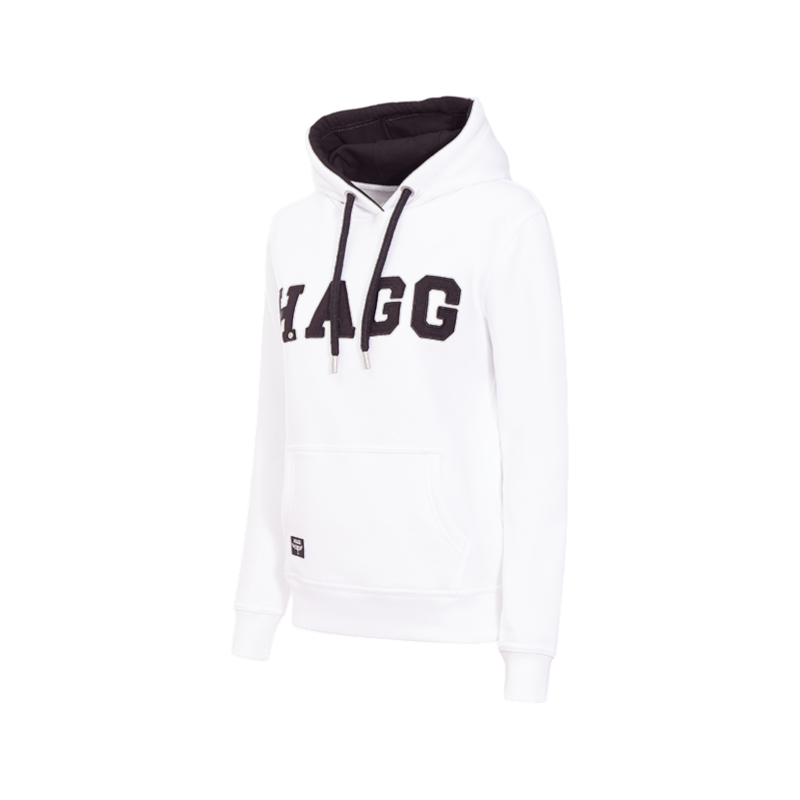 Hagg - Women's hoodie white/black