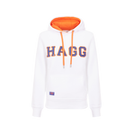 Hagg - White/Orange/Royal Blue Women's Hoodie | - Ohlala