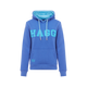 Hagg - Sweat à capuche femme bleu/ bleu ciel | - Ohlala