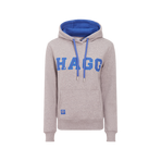 Hagg - Women's grey/ royal blue hoodie | - Ohlala