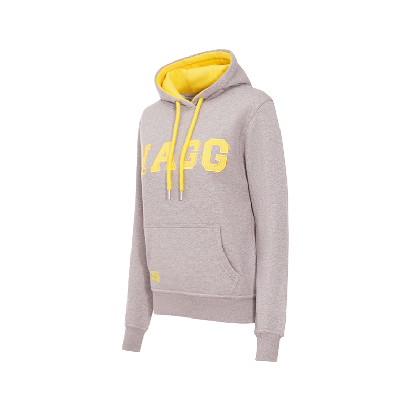 Hagg - Women's hoodie grey/yellow