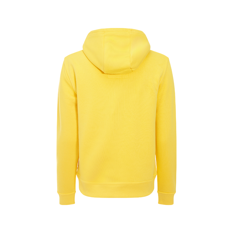 Hagg - Sweat à capuche femme jaune/ marine