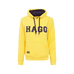Hagg - Damen-Kapuzenpullover gelb/marine | - Ohlala