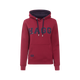 Hagg - Sweat à capuche femme prune/ marine | - Ohlala