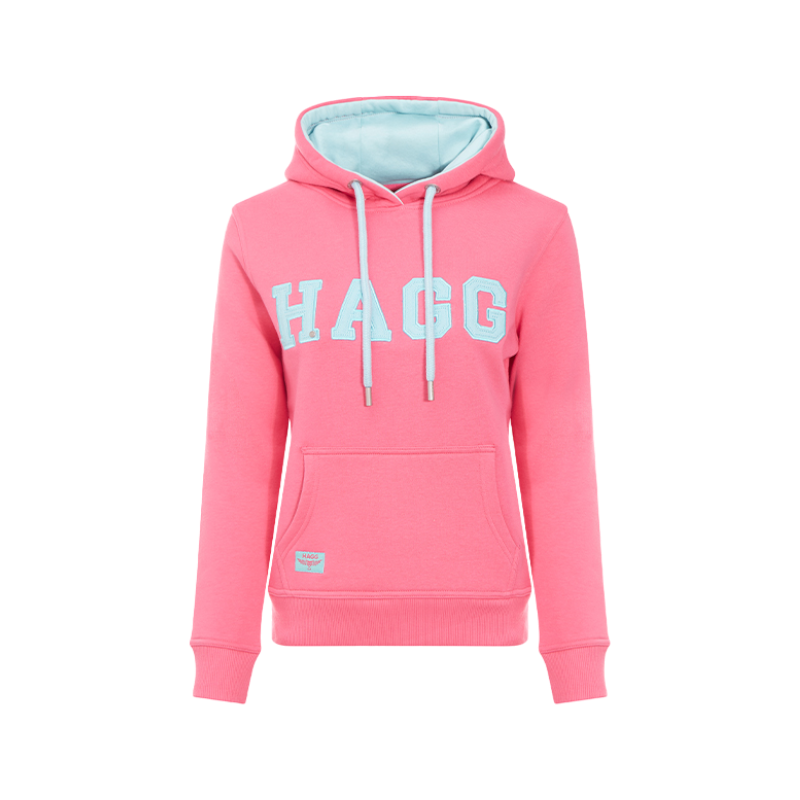 Hagg - Women's hoodie pink/sky blue