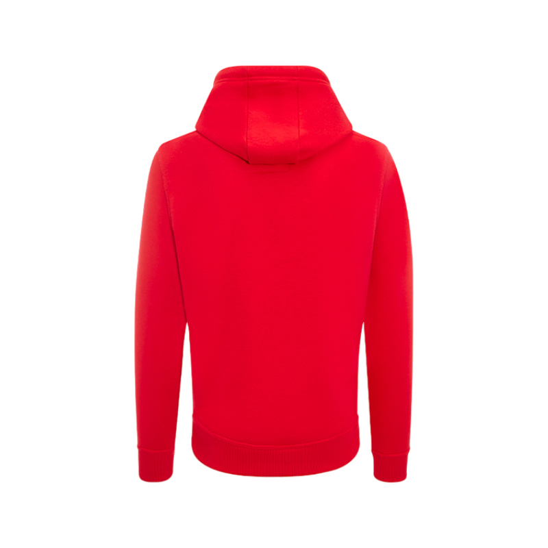 Hagg - Sweat à capuche homme rouge/ jaune/ noir