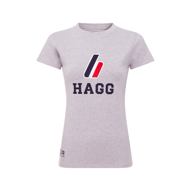 Hagg - Gray women's short-sleeved T-shirt