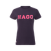 Hagg - T-shirt manches courtes femme marine/ fuchsia | - Ohlala