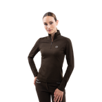 Harcour - Atlantic cacao women's long sleeve baselayer | - Ohlala