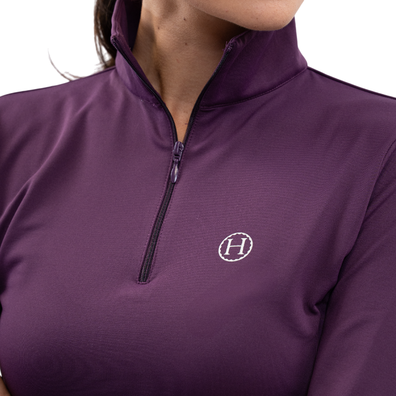 Harcour - Women's Atlantic long sleeve base layer fig | - Ohlala