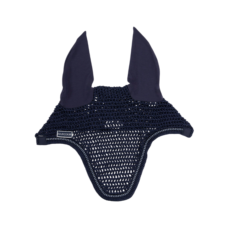 Harcour - Bonnet pour chevaux Aska marine