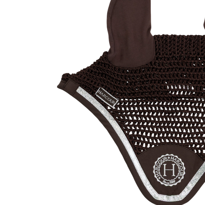 Harcour - Bonnet pour chevaux Fredy cacao