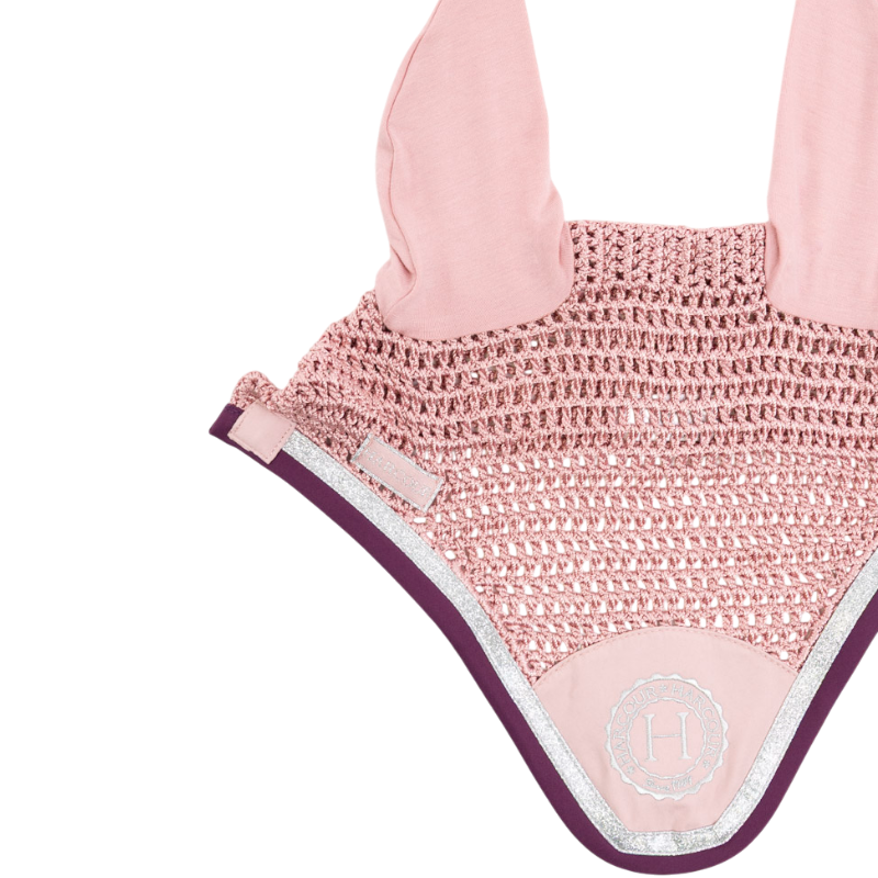 Harcour - Bonnet pour chevaux Fredy pivoine