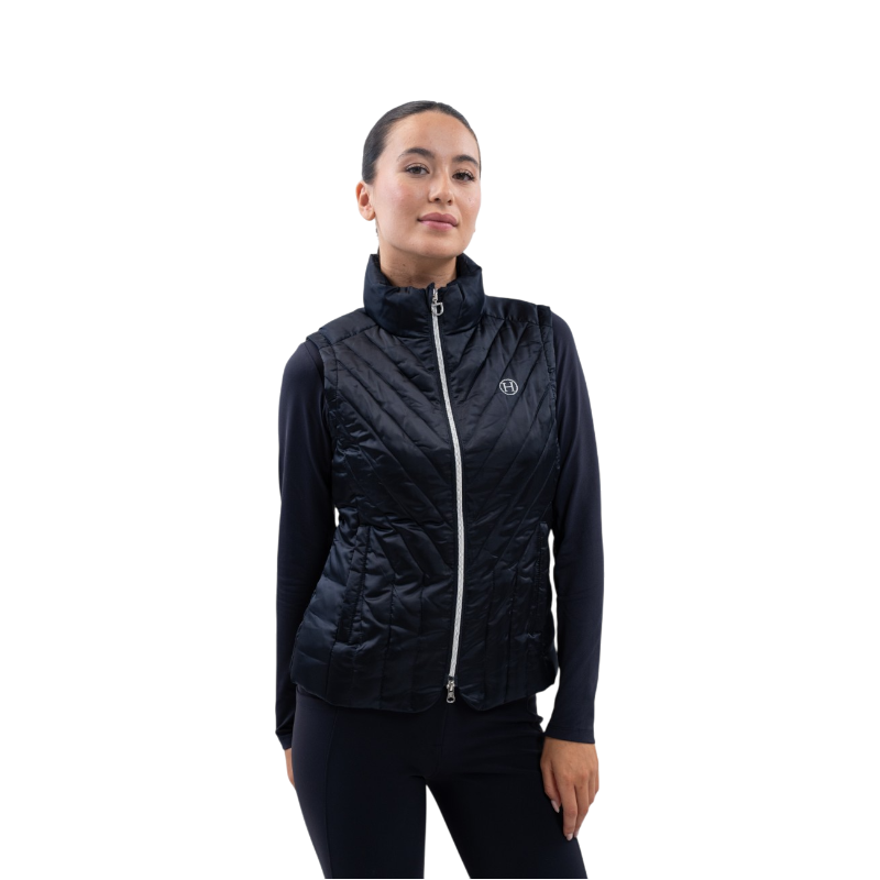 Harcour - Doudoune sans manches femme Agnes marine
