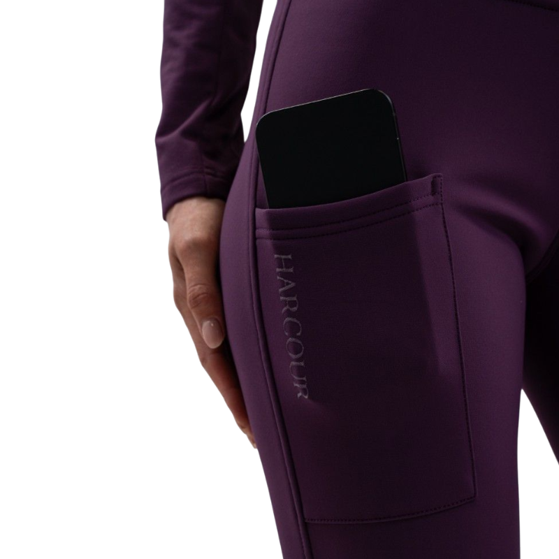 Harcour - Women's polar equestrian leggings Lili fig 