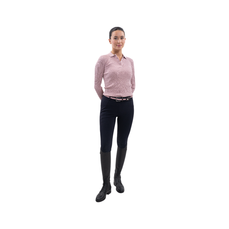 Harcour - Polo de manga larga para mujer Aurore pivoine | - Ohlala