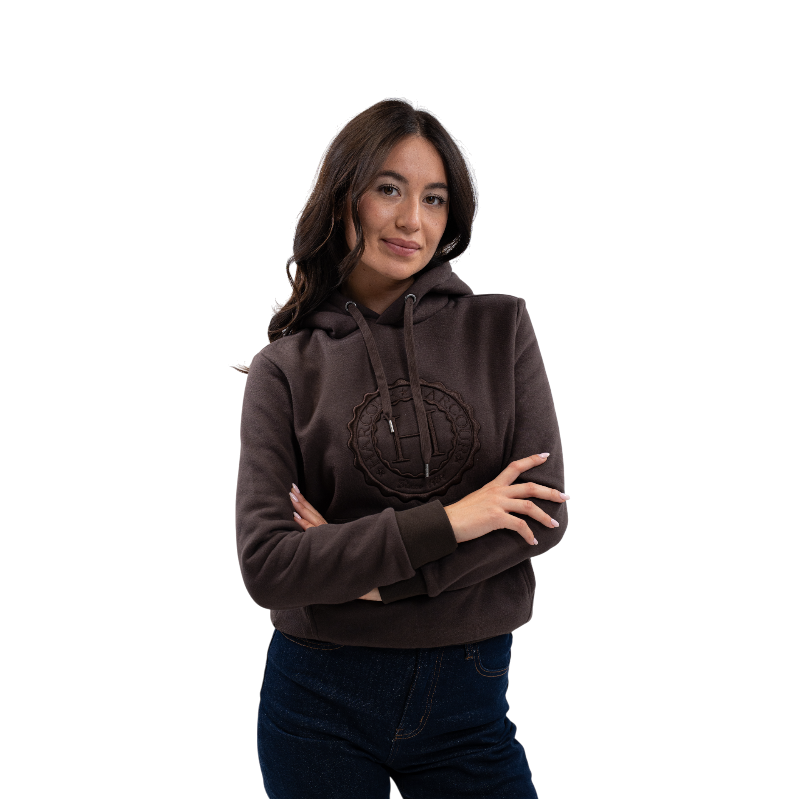 Harcour - Unisex hoodie Samy cocoa | - Ohlala