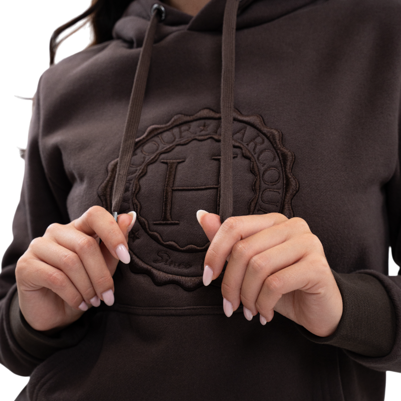 Harcour - Unisex hoodie Samy cocoa | - Ohlala