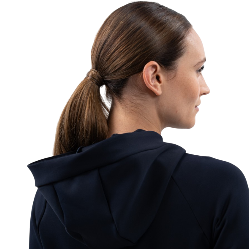 Harcour - Women's Ava zip technical sweatshirt navy | - Ohlala