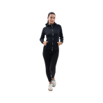Harcour - Ava black women's zip technical sweatshirt | - Ohlala