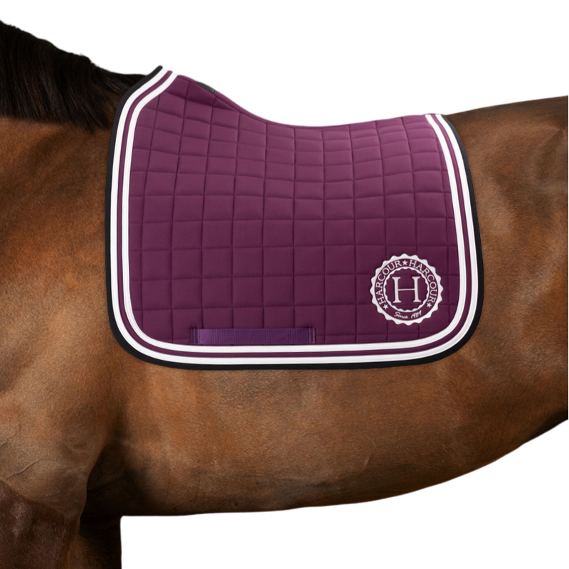 Harcour - Tapis de dressage Soft figue