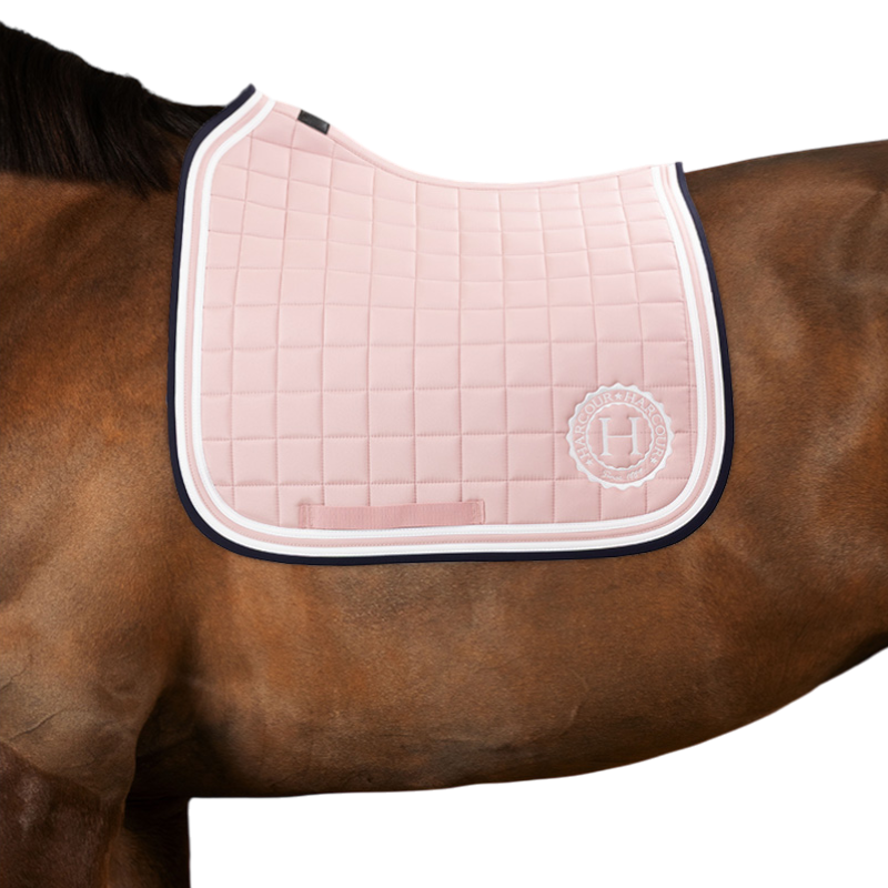 Harcour - Tapis de dressage Soft pivoine