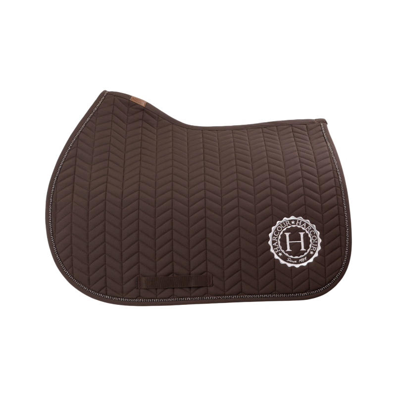 Harcour - Tapis de selle Alaska cacao