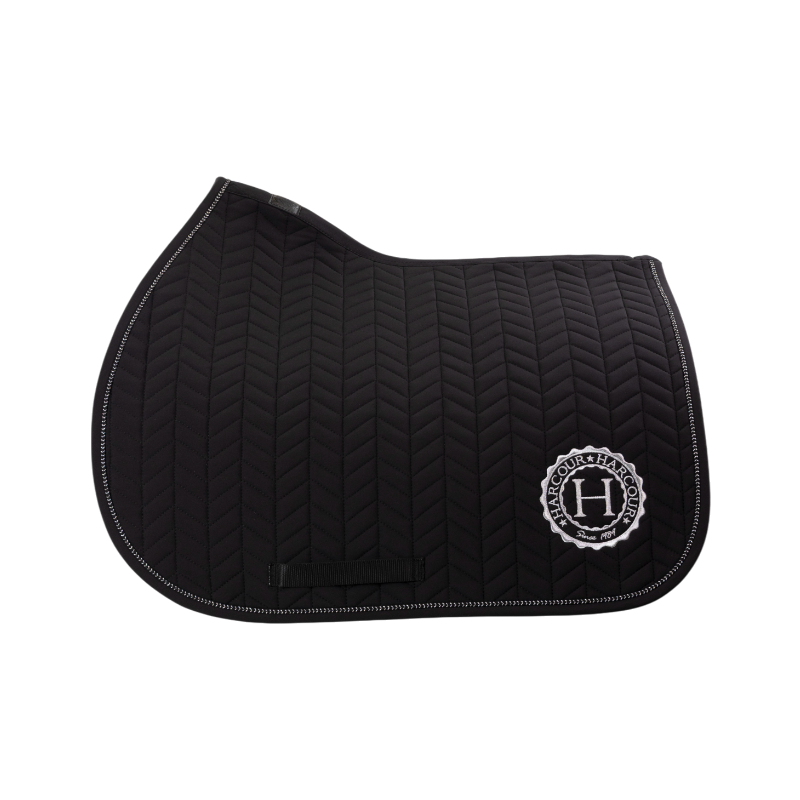 Harcour - Tapis de selle Alaska noir