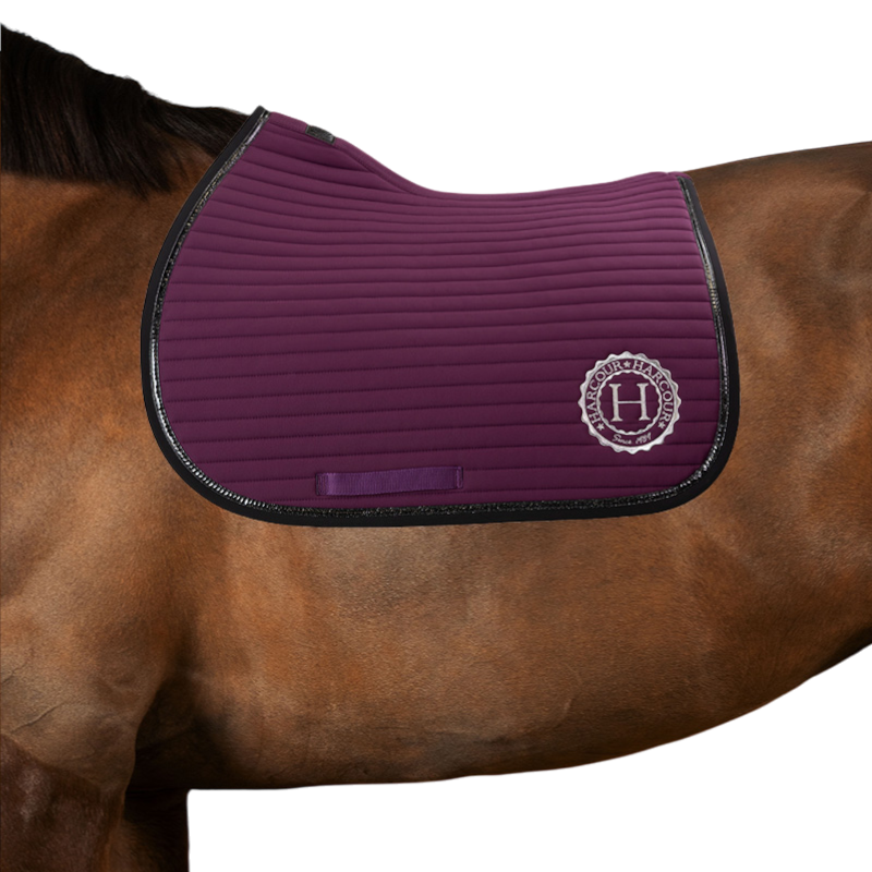 Harcour - Tapis de selle Karembar figue