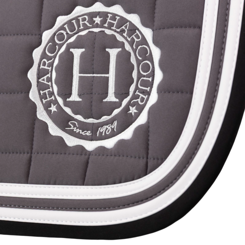 Harcour - Tapis de selle Soft ardoise
