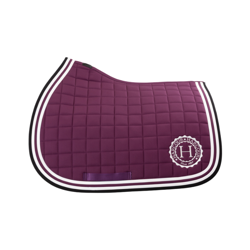 Harcour - Tapis de selle Soft figue