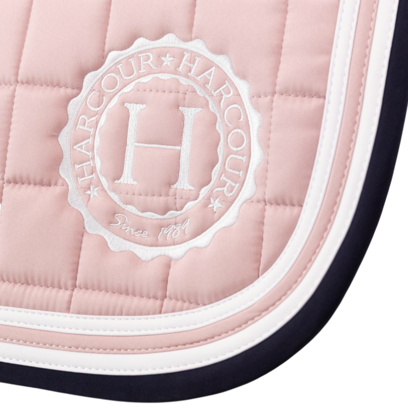 Harcour - Tapis de selle Soft pivoine