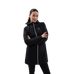 Harcour - Lange Damenjacke Abby schwarz | - Ohlala