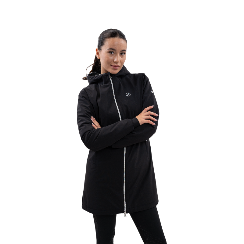 Harcour - Veste longue femme Abby noir