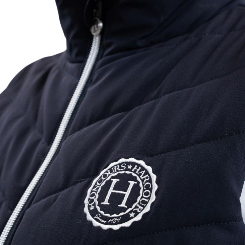 Harcour - Women's sleeveless jacket Pola navy/white 