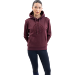 Harcour - Samy unisex aubergine hoodie | - Ohlala
