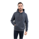 Harcour - Sweat à capuche unisexe Samy gris foncé | - Ohlala