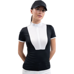 Harcour - Shine black women's short sleeve competition polo | - Ohlala