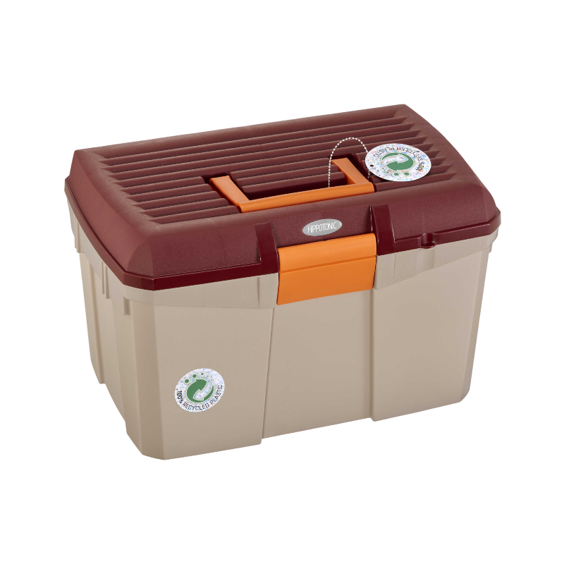 Hippotonic - Limited edition grooming box beige/ burgundy 