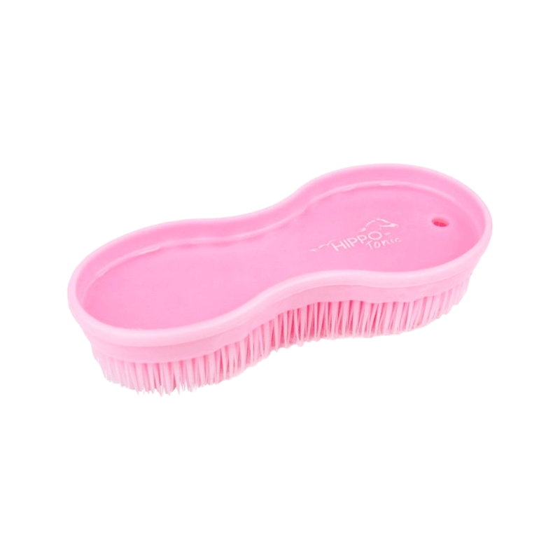 Hippotonic - Brosse multi-fonctions rose | - Ohlala