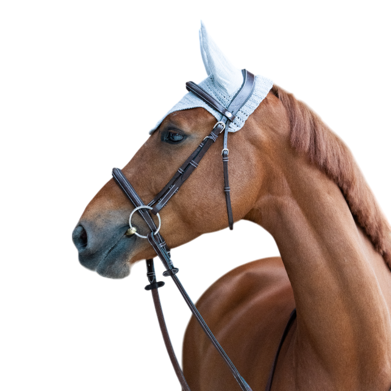 Jump'In - Balthazar horse fly bonnet grey/grey | - Ohlala