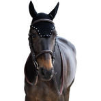Jump'In - Bonnet pour chevaux Balthazar noir/ diamant | - Ohlala