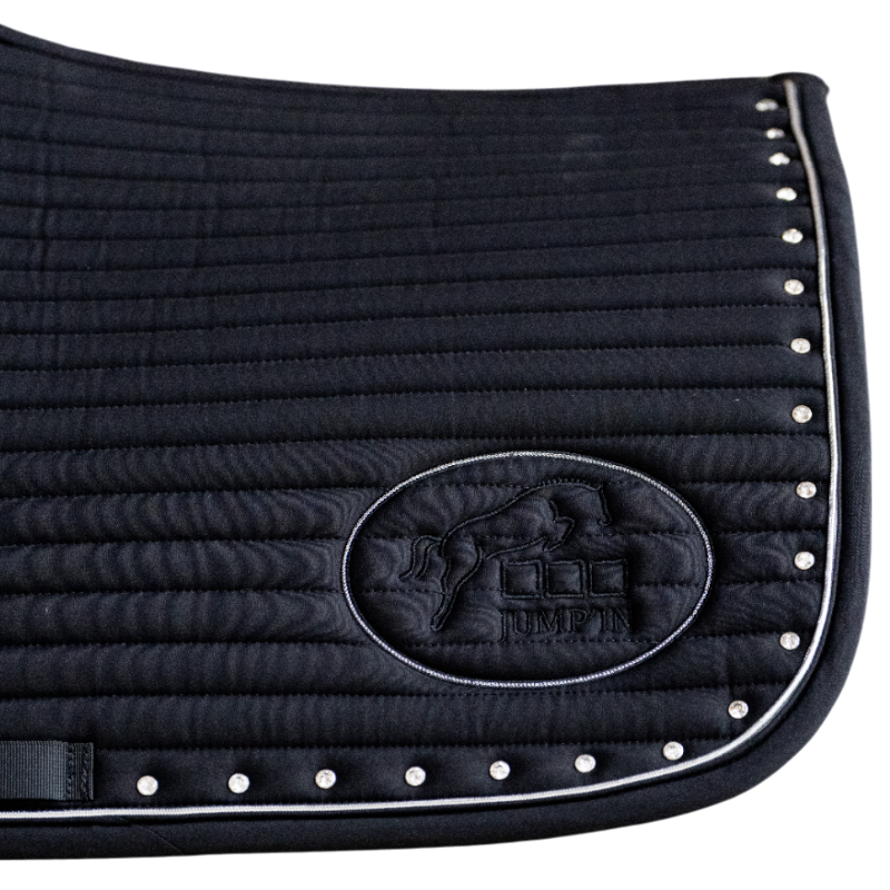 Jump'In - saddle pad Black Balthazar/diamond 