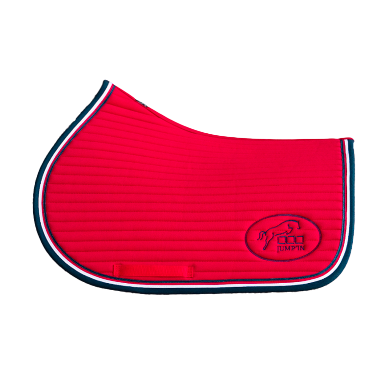 Jump'In - saddle pad Red/ Navy Balthazar 