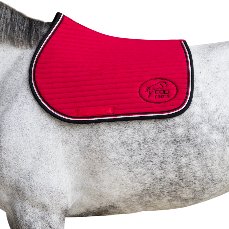 Jump'In - saddle pad Red/Black Balthazar 