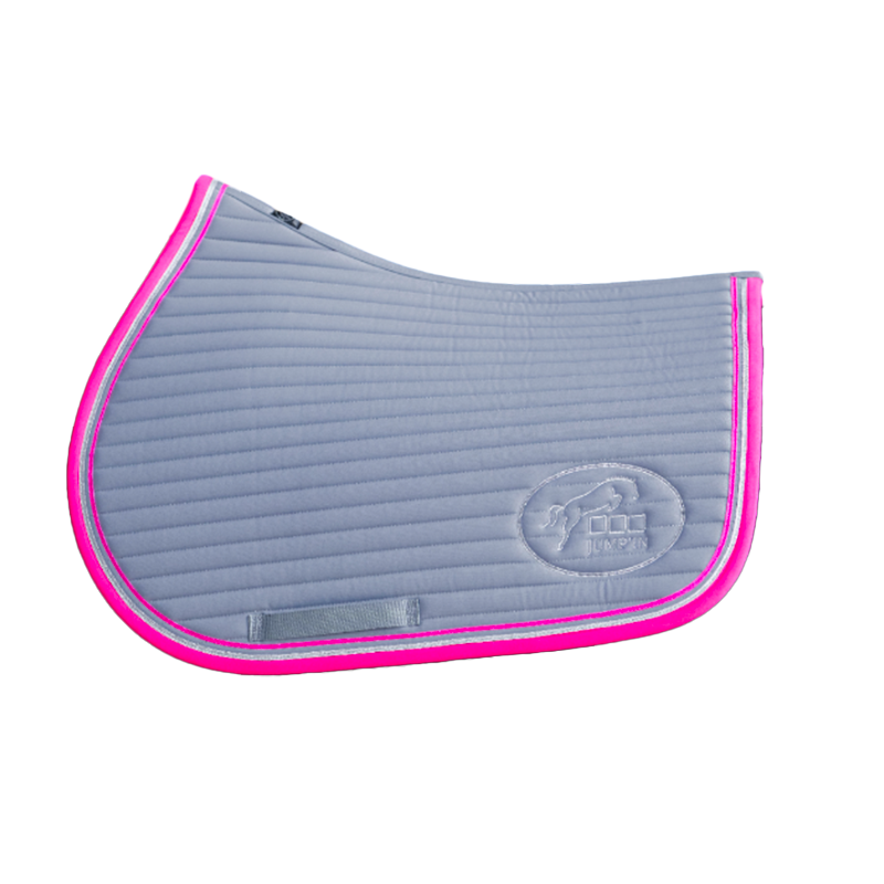 Jump'In - saddle pad Gray fuchsia Balthazar 